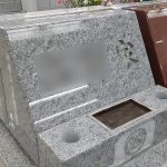 大庭台墓園立体墓地に国産石最高級の庵治石の墓石が完成いたしました。